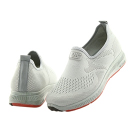 Pantofi sport gri Slip Slip DK SA089 roșu 4