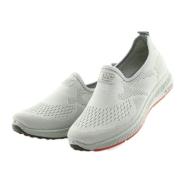 Pantofi sport gri Slip Slip DK SA089 roșu 3