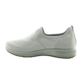 Pantofi sport gri Slip Slip DK SA089 roșu 2