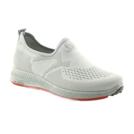 Pantofi sport gri Slip Slip DK SA089 roșu 1
