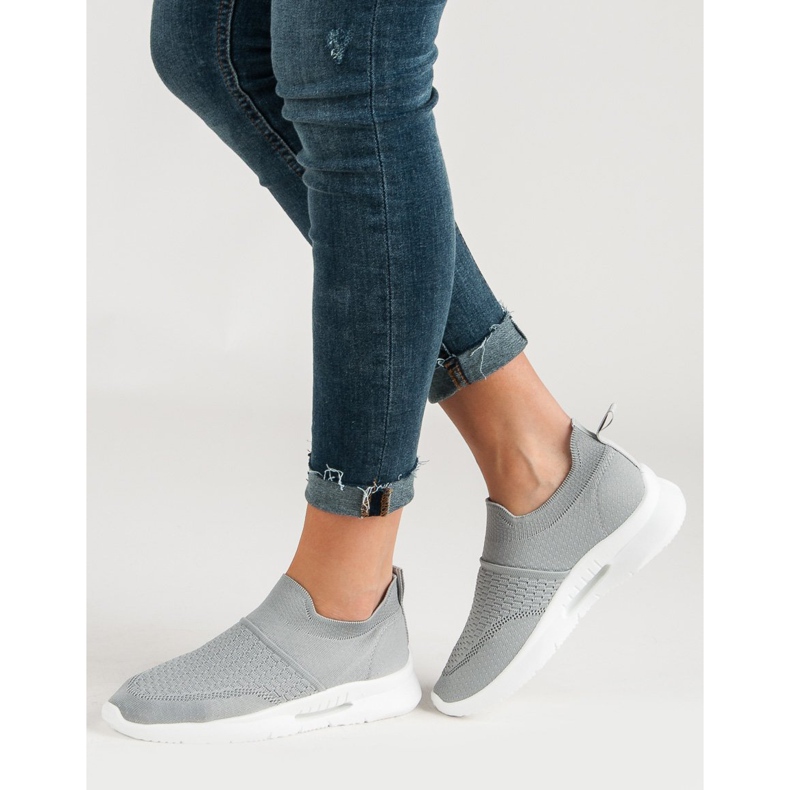 Încălțăminte de sport textilă gri 1