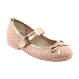 Arcul pentru fete balerini American Club GC16 galben roz 1
