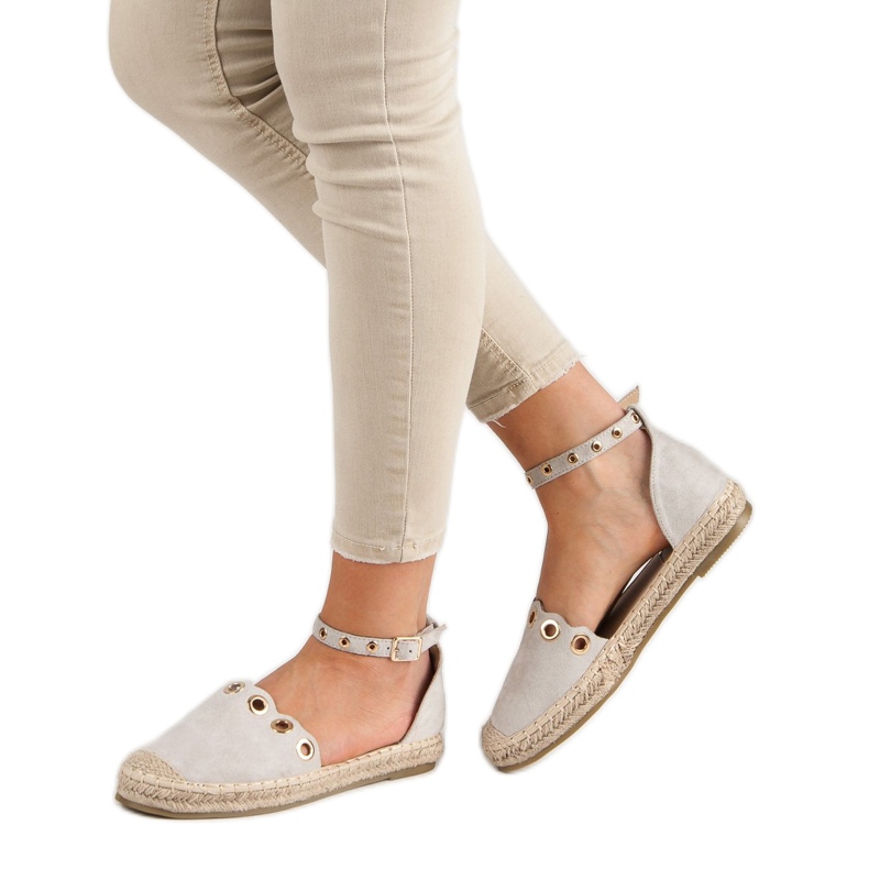 Forever Folie Espadrile gri 2