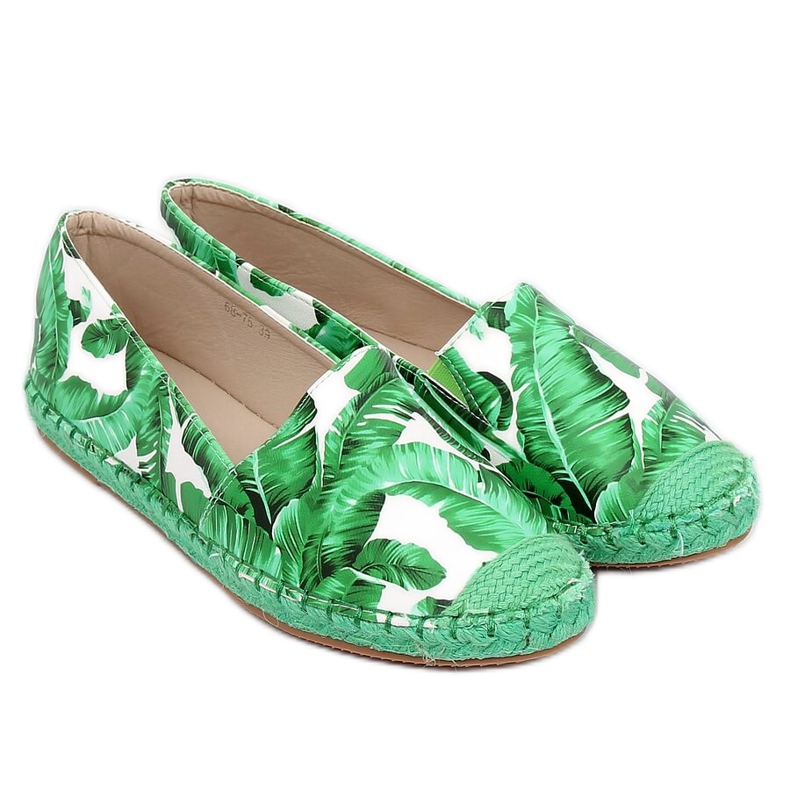 Espadrile dama verzi 68-75 Verde 2