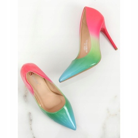 Navete multicolore umbrite LE065 Rainbow Green 4