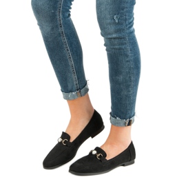 Mocasini negri negru 1