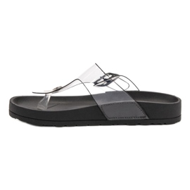 Seastar Flip-flops transparente negru 3
