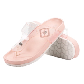 Seastar Flip-flops transparente roz 4