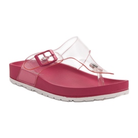 Seastar Flip-flops transparente roz 3