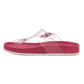Seastar Flip-flops transparente roz 4
