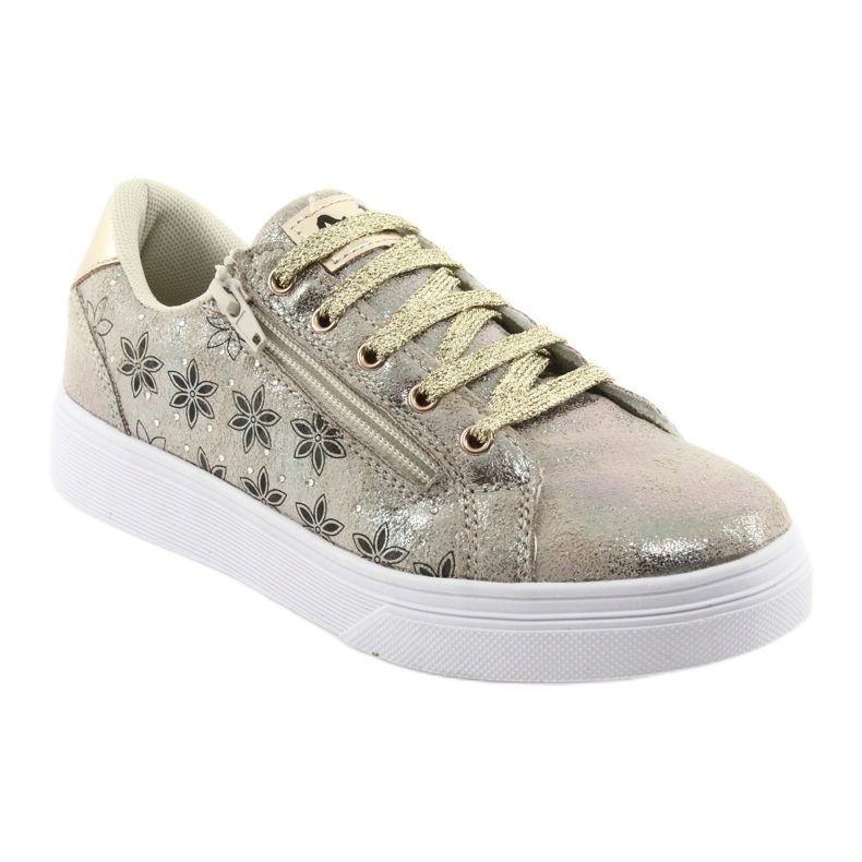 Slider de aur American Club ES13 pentru fete sportive negru galben 1