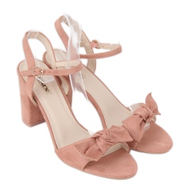 Sandale roz pe stâlp GH1508 Roz 1