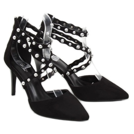 Negru B-50 Știfturi negre cu știfturi 1