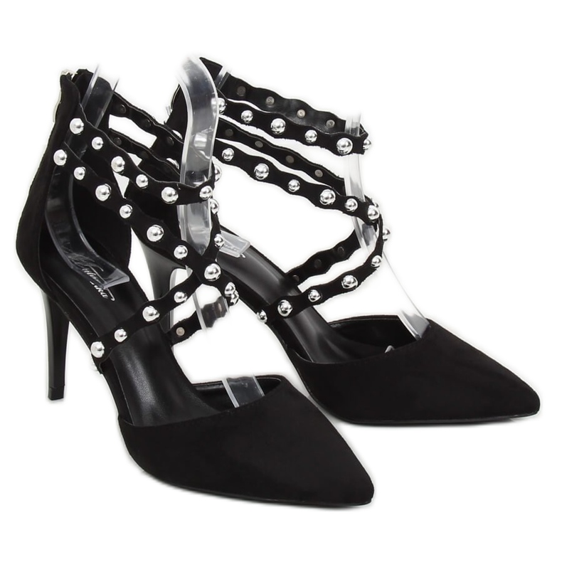 Negru B-50 Știfturi negre cu știfturi 1