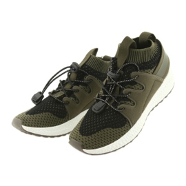 Încălțăminte pentru copii Befado până la 23 cm 516Y028 negru verde 3