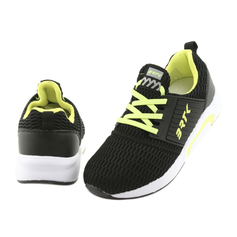 Bartek 55110 Încălțăminte sport neagră negru galben 4 Bartek 55110 Încălțăminte sport neagră negru galben 4