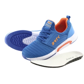 Bartek 58110 Pantofi sport de culoare albastră albastru portocale 5