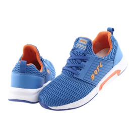 Bartek 58110 Pantofi sport de culoare albastră albastru portocale 4