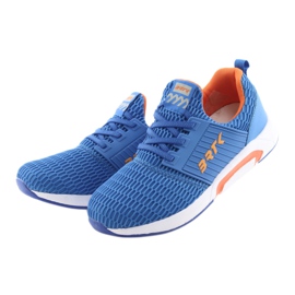 Bartek 58110 Pantofi sport de culoare albastră albastru portocale 3