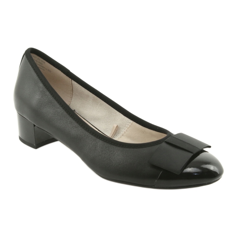 Pompă de damă cu arc Caprice 22307 negru 2