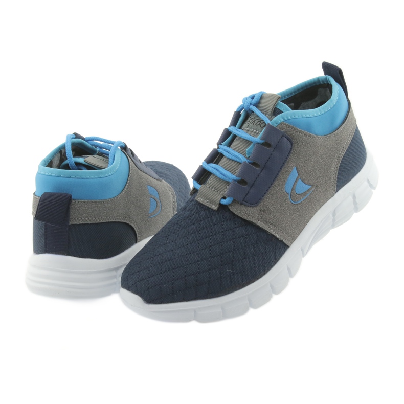 Încălțăminte pentru copii Befado până la 23 cm 516Y035 albastru gri albastru marin 4