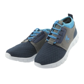 Încălțăminte pentru copii Befado până la 23 cm 516Y035 albastru gri albastru marin 3