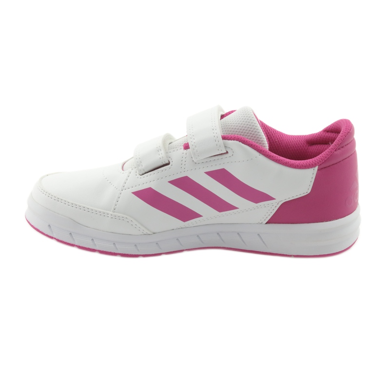 Pantofi Adidas AltaSport CF K Jr D96828 alb roz 2