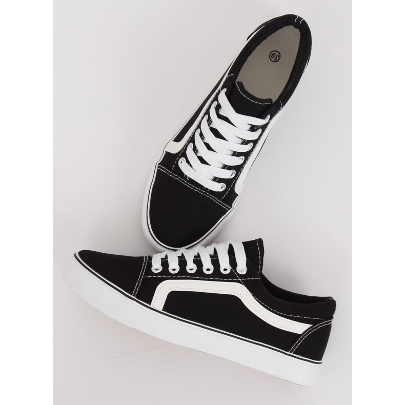 Adidași negri pentru femei BL117P Negru 1