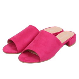 Papuci Fushia pentru femei XW9093 Fuchsia multicolor roz 3