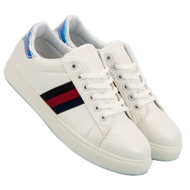 Pantofi sport casual alb 2