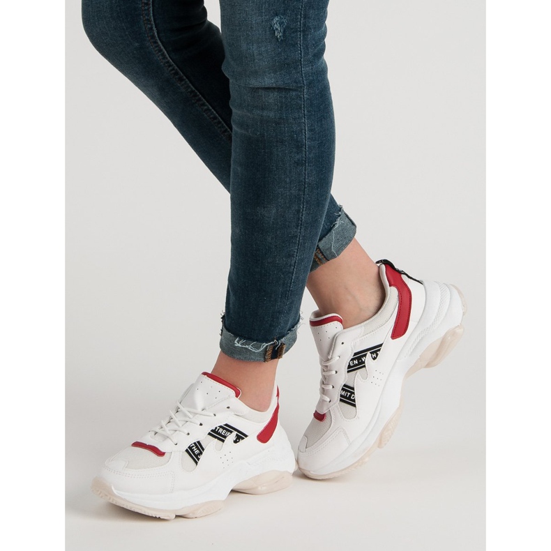 Via Giulia  Pantofi sport la modă alb 1