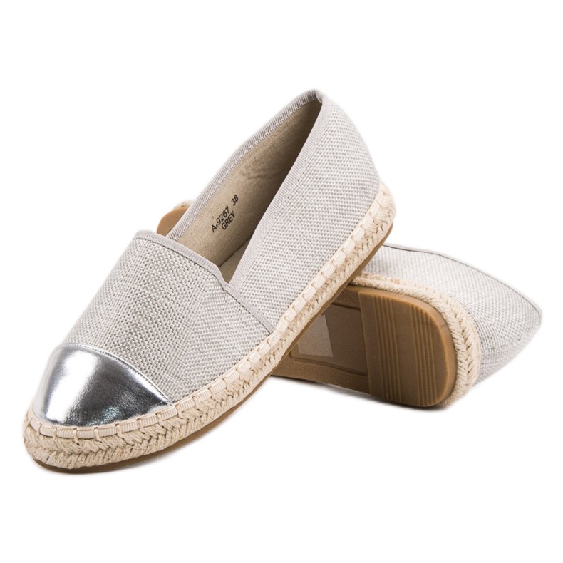Marquiz Espadrile casual gri 1 Marquiz Espadrile casual gri 1