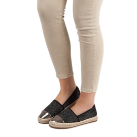 Marquiz Espadrile casual negru 2
