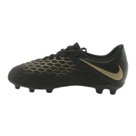 Ghete de fotbal Nike Hypervenom Phantom 3Club FG Jr AJ4146-090 negru 2 Ghete de fotbal Nike Hypervenom Phantom 3Club FG Jr AJ4146-090 negru 2