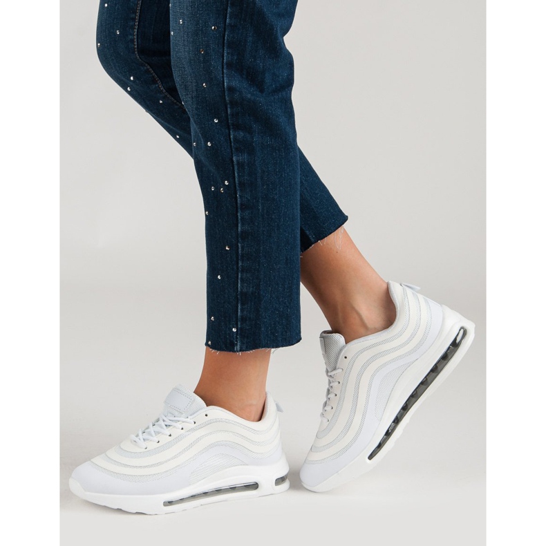 Pantofi sport la modă alb 1