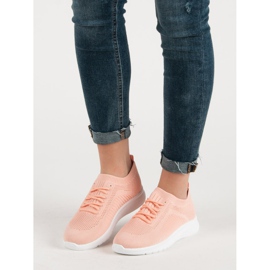 Primavera Încălțăminte textilă ușoară roz 1