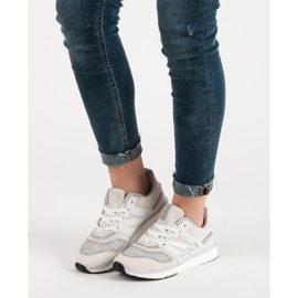 Ax Boxing Încălțăminte sport cu plasă alb 1