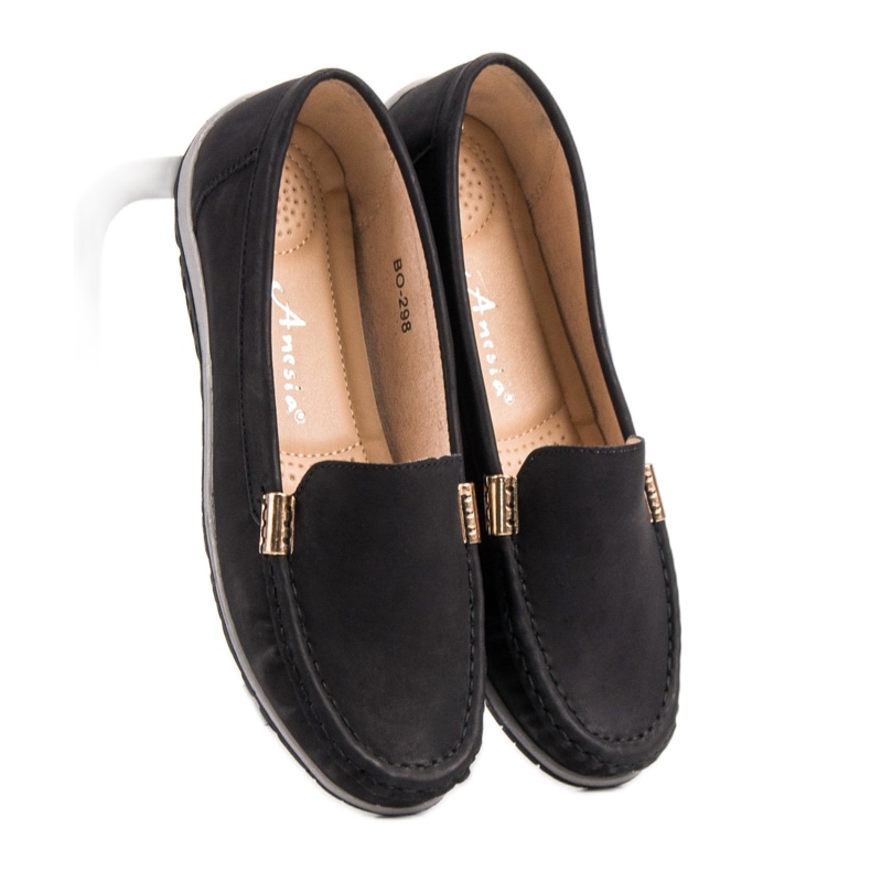Anesia Paris Mocasini negri negru 1 Anesia Paris Mocasini negri negru 1