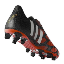 Ghete de fotbal Adidas Predator Predito Instinct Fg Jr M20159 roșu roșu 2
