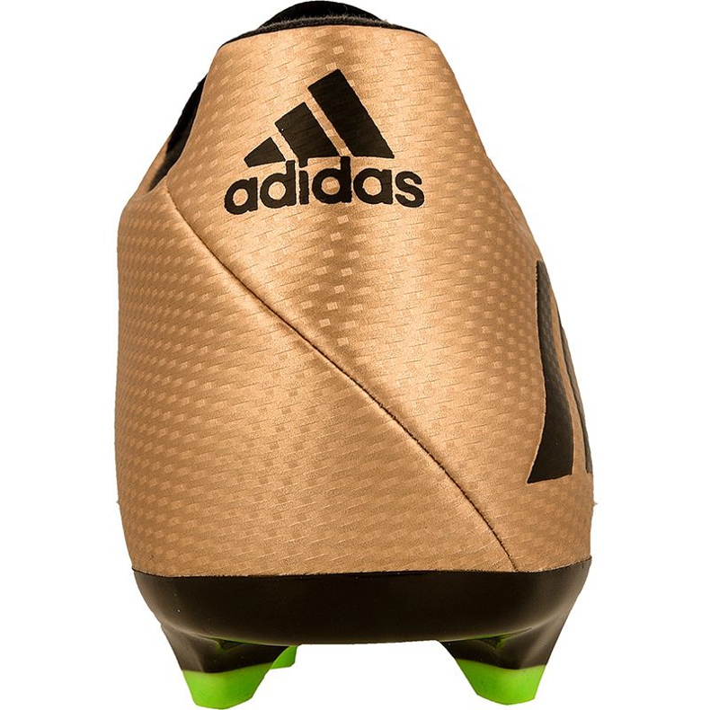 Ghete de fotbal Adidas Messi 16.3 Fg M BA9838 de aur de aur 2 Ghete de fotbal Adidas Messi 16.3 Fg M BA9838 de aur de aur 2