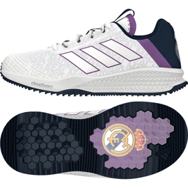 Pantofi Adidas Rapida Turf Real Madrid Fc Jr BA9699 alb alb 1