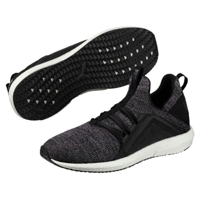 Pantofi de alergare Puma Mega Nrgy Knit Wn s Black-Asphalt W 190373 01 negru 1