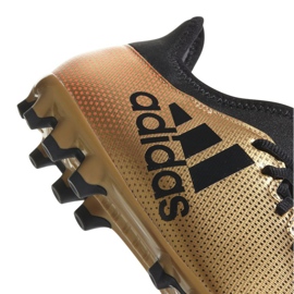Ghete de fotbal Adidas X 17.3 Ag M CP9233 multicolor de aur 2
