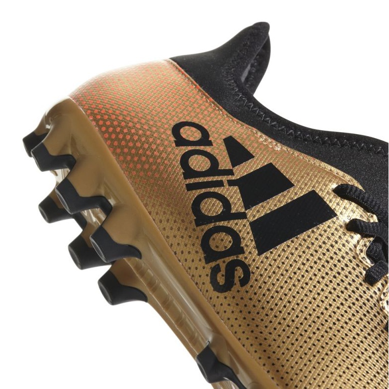Ghete de fotbal Adidas X 17.3 Ag M CP9233 multicolor de aur 2
