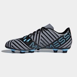 Ghete de fotbal Adidas Nemeziz Messi 17.4 FxG M CP9047 negru negru 1