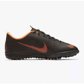 Pantofi de fotbal Nike Mercurial VaporX 12 Academy Gs Tf Jr AH7342-081 negru negru 1