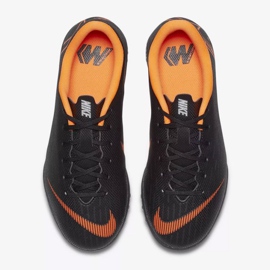Pantofi de fotbal Nike Mercurial VaporX 12 Academy Gs Tf Jr AH7342-081 negru negru 2