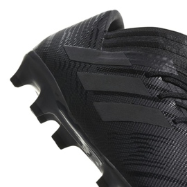 Ghete de fotbal Adidas Nemeziz Tango 17.3 Fg M CP8988 negru negru 1