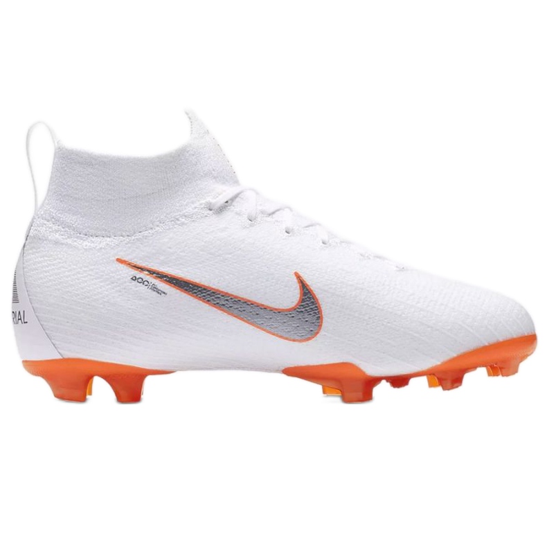 Pantofi de fotbal Nike Mercurial Superfly 6 Elite Fg Jr AH7340-107 alb alb 1