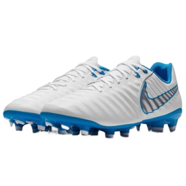 Pantofi de fotbal Nike Tiempo Legend 7 Academy Fg M AH7242-107 alb alb 2